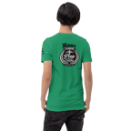 Rejoice Evermore – Pray Without Ceasing Black & White | 1 Thessalonians 5:16-17 – KJV Faith Unisex T-Shirt - KJV Word & Light Threads
