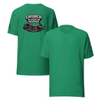 Church Is in Session Soccer Bright | 1 Corinthians 9:25 – KJV Faith Unisex T-Shirt - KJV Word & Light Threads