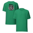 Rejoice Evermore – Pray Without Ceasing Black & White | 1 Thessalonians 5:16-17 – KJV Faith Unisex T-Shirt - KJV Word & Light Threads