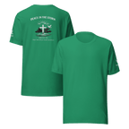 Peace in the Storm White | John 14:27 – KJV Faith Unisex T-Shirt - KJV Word & Light Threads