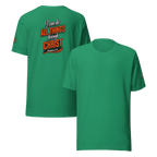 I Can Do All Things Through Christ Which Strengtheneth Me – Philippians 4:13 KJV Christian Unisex T-Shirt | White & Orange - KJV Word & Light Threads