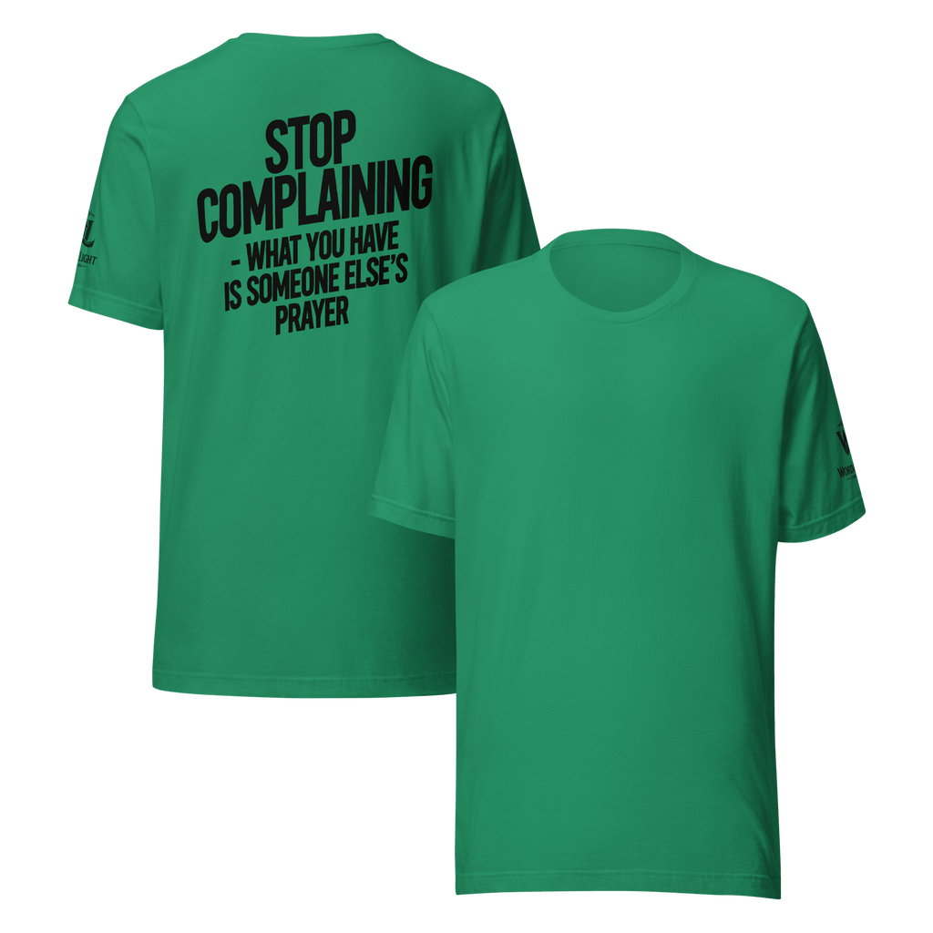Stop Complaining | Philippians 2:14-15 – KJV Faith Unisex T-Shirt - KJV Word & Light Threads