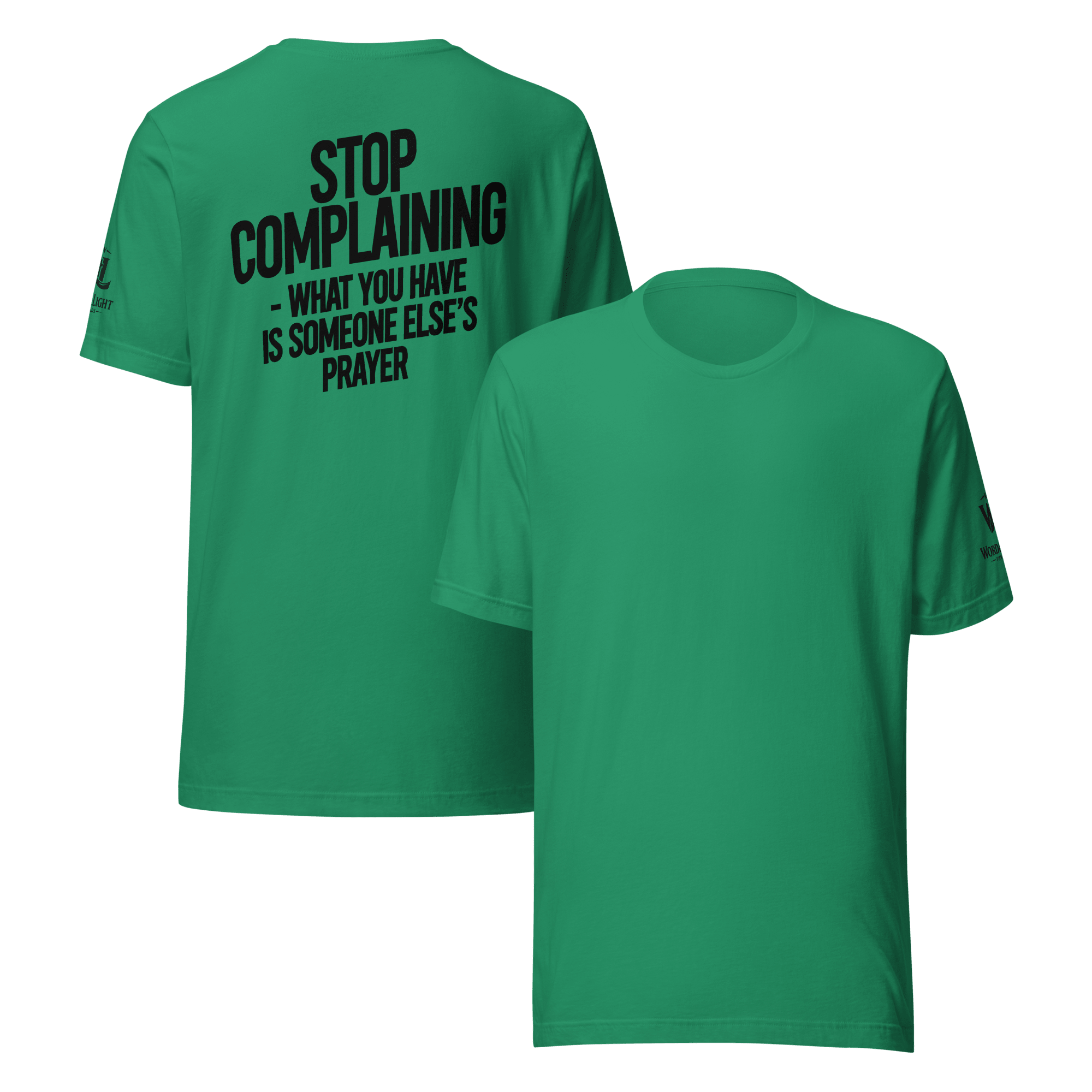 Stop Complaining | Philippians 2:14-15 – KJV Faith Unisex T-Shirt - KJV Word & Light Threads