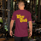 Wear Truth Gold | Philippians 4:13 – KJV Faith Unisex T-Shirt - KJV Word & Light Threads
