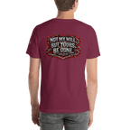 Not My Will, But Yours Be Done | Luke 22:42 – KJV Faith Unisex T-Shirt - KJV Word & Light Threads
