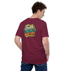 Faith All the Way Up | Hebrews 11:1 – KJV Faith Unisex T-Shirt - KJV Word & Light Threads