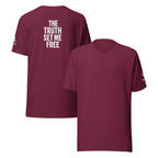 The Truth Set Me Free | John 8:32 – KJV Faith Unisex T-Shirt - KJV Word & Light Threads