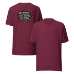 Not My Will, But Yours Be Done | Luke 22:42 – KJV Faith Unisex T-Shirt - KJV Word & Light Threads