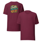Faith All the Way Up | Hebrews 11:1 – KJV Faith Unisex T-Shirt - KJV Word & Light Threads