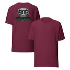Church Is in Session Full Football Dark | 1 Corinthians 9:25 – KJV Faith Unisex T-Shirt - KJV Word & Light Threads