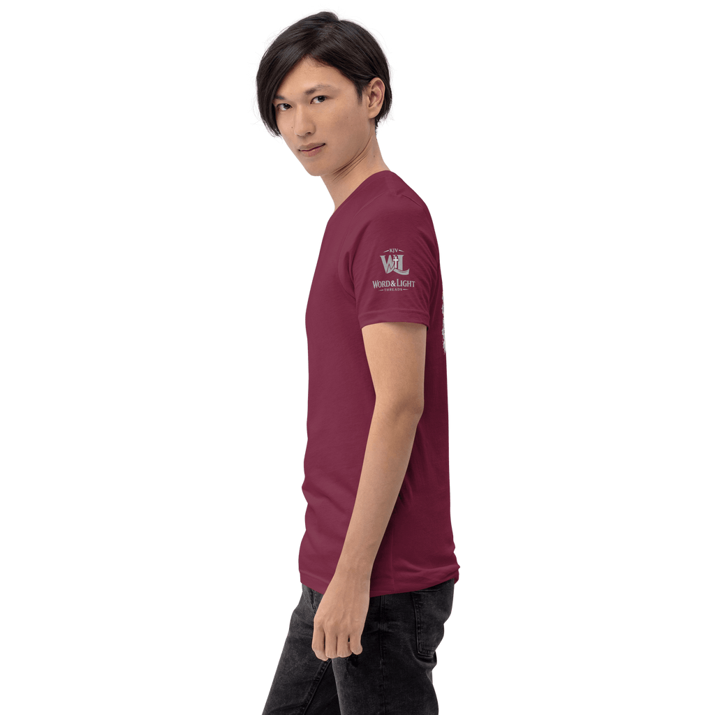Clothed in His Word | Revelation 19:13 – KJV Faith Unisex T-Shirt - KJV Word & Light Threads