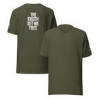 The Truth Set Me Free | John 8:32 – KJV Faith Unisex T-Shirt - KJV Word & Light Threads