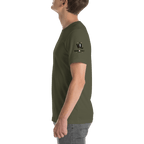 Church Is in Session Football Dark | 1 Corinthians 9:25 – KJV Faith Unisex T-Shirt - KJV Word & Light Threads