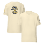 Pray, Believe & Receive | Mark 11:24 – KJV Faith Unisex T-Shirt - KJV Word & Light Threads