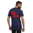 Wear Truth Red | Philippians 4:13 – KJV Faith Unisex T-Shirt - KJV Word & Light Threads