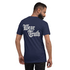 Wear Truth Silver | Philippians 4:13 – KJV Faith Unisex T-Shirt - KJV Word & Light Threads