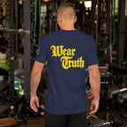 Wear Truth Gold | Philippians 4:13 – KJV Faith Unisex T-Shirt - KJV Word & Light Threads