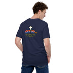 Get Up, Your Waiting is Over | John 5:8 – KJV Faith Unisex T-Shirt - KJV Word & Light Threads