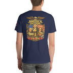 America 250 Strong | 1776-2026 KJV Tee - KJV Word & Light Threads