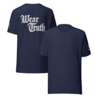 Wear Truth Silver | Philippians 4:13 – KJV Faith Unisex T-Shirt - KJV Word & Light Threads