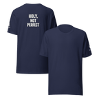 Holy, Not Perfect | 1 Peter 1:16 – KJV Faith Unisex T-Shirt - KJV Word & Light Threads
