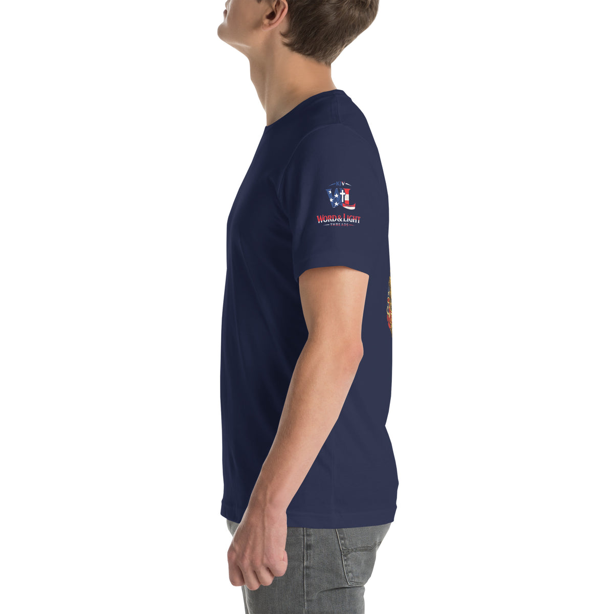 America 250 Strong | 1776-2026 KJV Tee - KJV Word & Light Threads