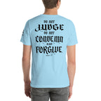 Do Not Judge KJV T-Shirt | Luke 6:37 | KJV Faith - KJV Word & Light Threads