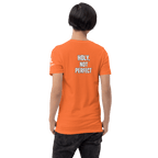 Holy, Not Perfect | 1 Peter 1:16 – KJV Faith Unisex T-Shirt - KJV Word & Light Threads