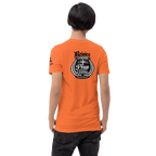 Rejoice Evermore – Pray Without Ceasing Black & White | 1 Thessalonians 5:16-17 – KJV Faith Unisex T-Shirt - KJV Word & Light Threads