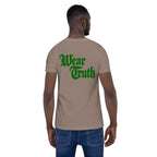 Wear Truth Dark Green | Philippians 4:13 – KJV Faith Unisex T-Shirt - KJV Word & Light Threads