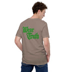 Wear Truth Forest Green | Philippians 4:13 – KJV Faith Unisex T-Shirt - KJV Word & Light Threads