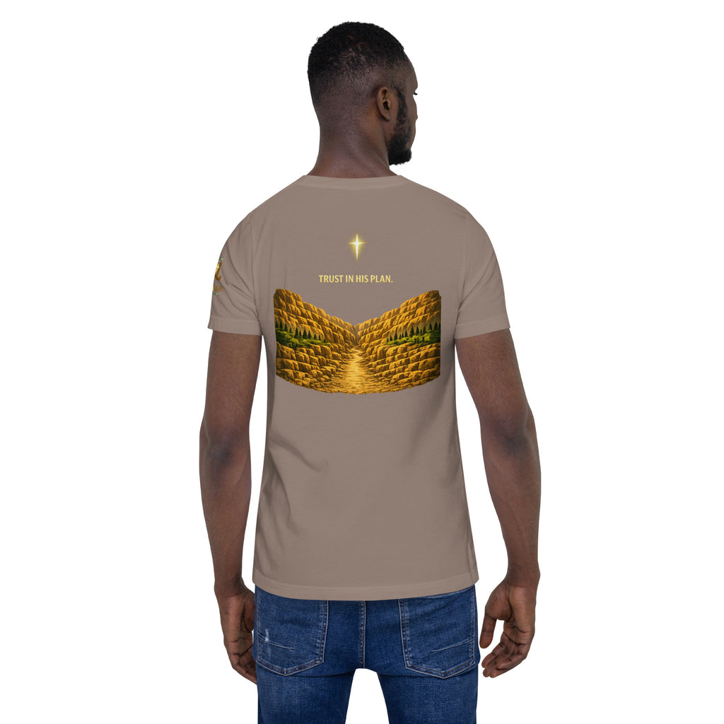 Trust in His Plan | Jeremiah 29:11 – KJV Faith Unisex T-Shirt - KJV Word & Light Threads