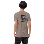 Rejoice Evermore – Pray Without Ceasing Black & White | 1 Thessalonians 5:16-17 – KJV Faith Unisex T-Shirt - KJV Word & Light Threads