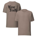 Wear Truth Black BL | Philippians 4:13 – KJV Faith Unisex T-Shirt - KJV Word & Light Threads