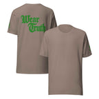 Wear Truth Forest Green | Philippians 4:13 – KJV Faith Unisex T-Shirt - KJV Word & Light Threads