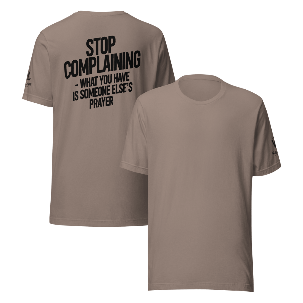Stop Complaining | Philippians 2:14-15 – KJV Faith Unisex T-Shirt - KJV Word & Light Threads
