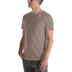 I Can Do All Things Through Christ Which Strengtheneth Me – Philippians 4:13 KJV Christian Unisex T-Shirt | Tan & Green - KJV Word & Light Threads