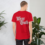 Wear Truth Silver | Philippians 4:13 – KJV Faith Unisex T-Shirt - KJV Word & Light Threads