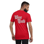 Wear Truth Silver | Philippians 4:13 – KJV Faith Unisex T-Shirt - KJV Word & Light Threads
