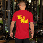 Wear Truth Gold | Philippians 4:13 – KJV Faith Unisex T-Shirt - KJV Word & Light Threads