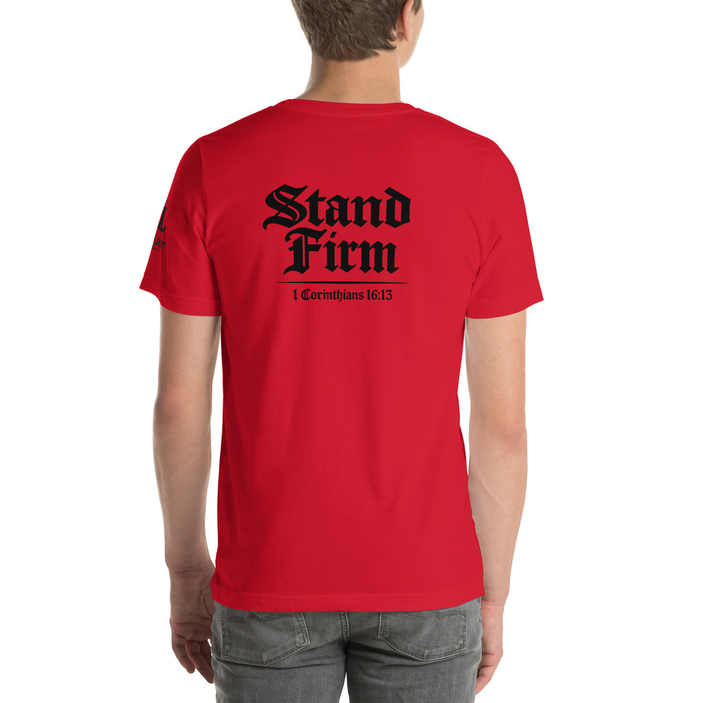 Stand Firm | 1 Corinthians 16:13 – KJV Faith Unisex T-Shirt - KJV Word & Light Threads
