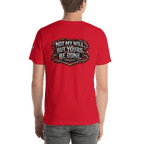 Not My Will, But Yours Be Done | Luke 22:42 – KJV Faith Unisex T-Shirt - KJV Word & Light Threads
