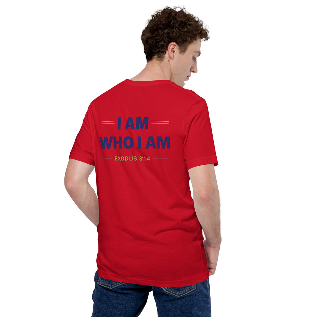 I AM WHO I AM | Exodus 3:14 – KJV Faith Unisex T-Shirt - KJV Word & Light Threads