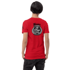 Rejoice Evermore – Pray Without Ceasing Black & White | 1 Thessalonians 5:16-17 – KJV Faith Unisex T-Shirt - KJV Word & Light Threads
