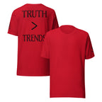 Truth > Trends Black | Isaiah 40:8 – KJV Faith Unisex T-Shirt - KJV Word & Light Threads