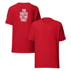The Truth Set Me Free | John 8:32 – KJV Faith Unisex T-Shirt - KJV Word & Light Threads