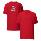 Holy, Not Perfect | 1 Peter 1:16 – KJV Faith Unisex T-Shirt - KJV Word & Light Threads