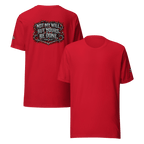 Not My Will, But Yours Be Done | Luke 22:42 – KJV Faith Unisex T-Shirt - KJV Word & Light Threads