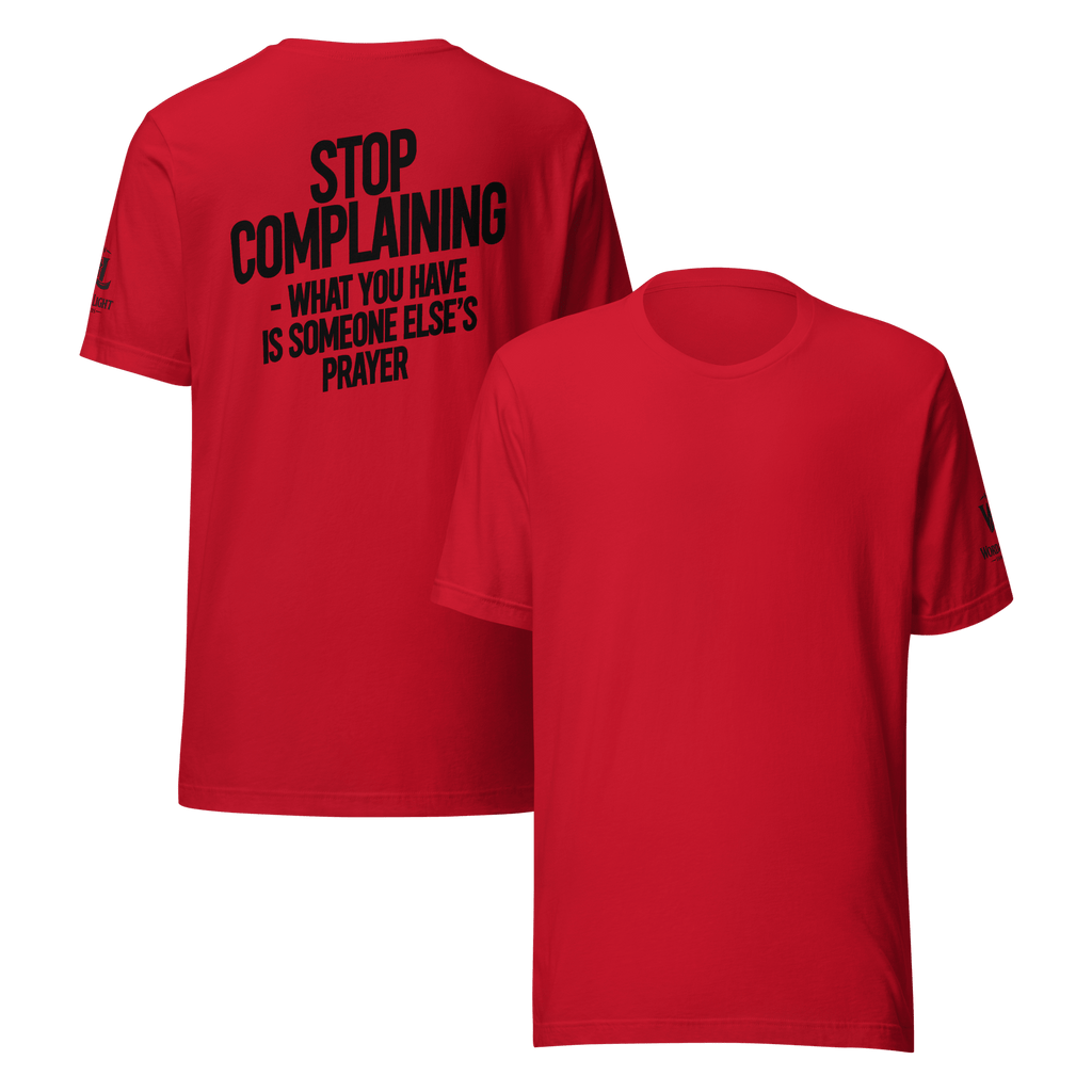 Stop Complaining | Philippians 2:14-15 – KJV Faith Unisex T-Shirt - KJV Word & Light Threads