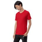 Ask, Seek, Knock Cross | Matthew 7:7 – KJV Faith Unisex T-Shirt - KJV Word & Light Threads